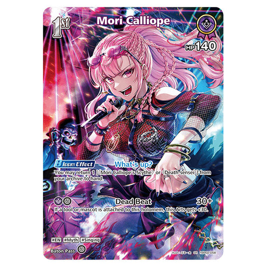Mori Calliope is a holomem Card From the Hololive Official Card Game Set Quintet Spectrum hBP02-058