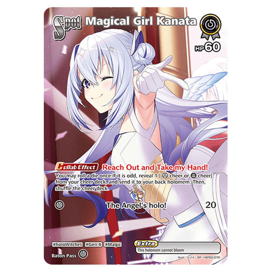 Magical Girl Kanata is a holomem Card From the Hololive Official Card Game Set Quintet Spectrum hBP02-070