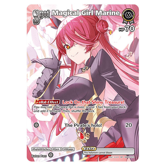 Magical Girl Marine is a holomem Card From the Hololive Official Card Game Set Quintet Spectrum hBP02-073