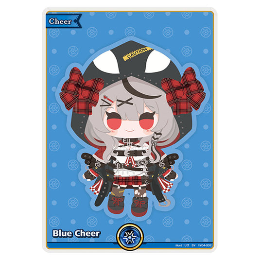 Blue Cheer is a Cheer Card From the Hololive Official Card Game Set Quintet Spectrum hY04-002