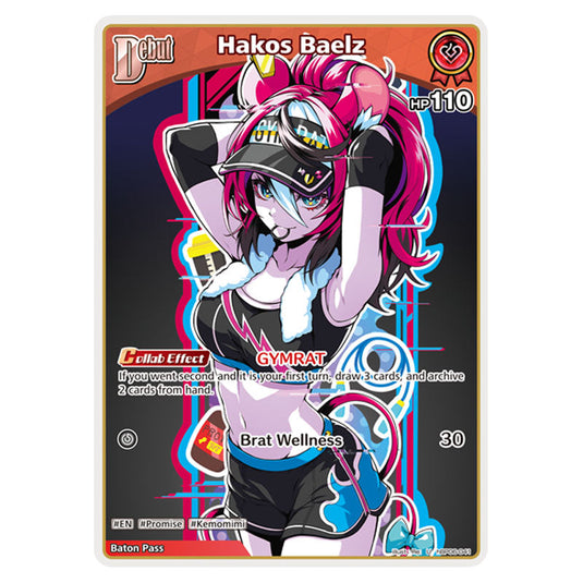 Hakos Baelz is a holomem Card From the Hololive Official Card Game Set Ayakashi Vermilion hBP06-041