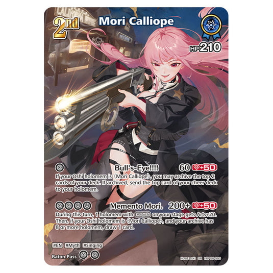 Mori Calliope is a holomem Card From the Hololive Official Card Game Set Ayakashi Vermilion hBP06-060a