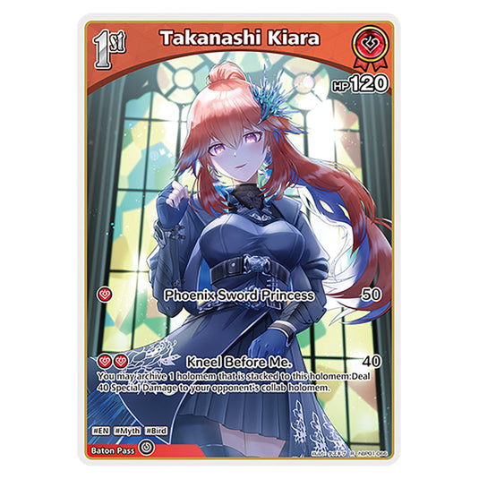 Takanashi Kiara is a holomem Card From the Hololive Official Card Game Set Blooming Radiance hBP01-066-R