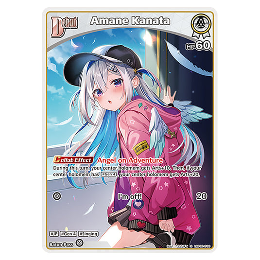 Amane Kanata is a holomem Card From the Hololive Official Card Game Set Blooming Radiance hBP01-010-S