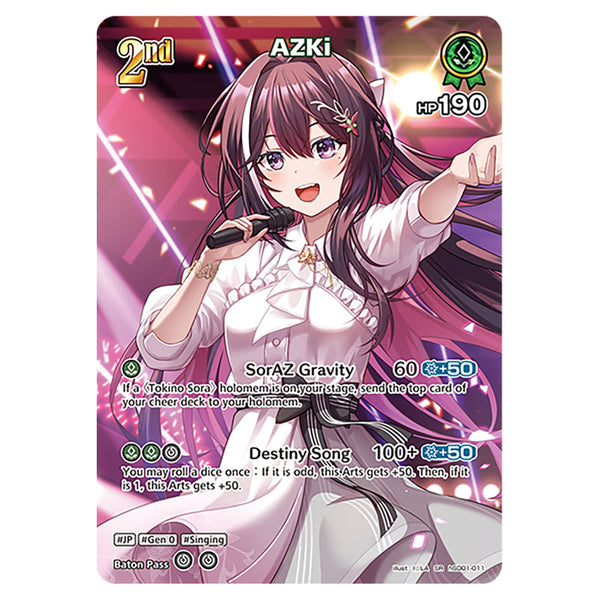 Hololive - Blooming Radiance - AZKi (SR) hSD01-011