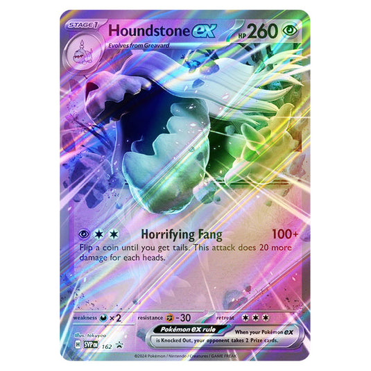 Pokemon - Scarlet & Violet - SVP Black Star Promos - Houndstone ex - SVP162