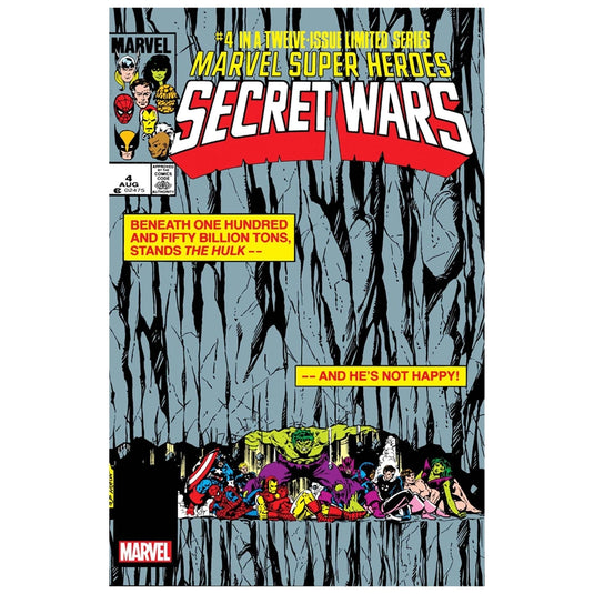 Marvel Super Heroes Secret Wars - Issue 4 Facsimile Edition Foil Variant