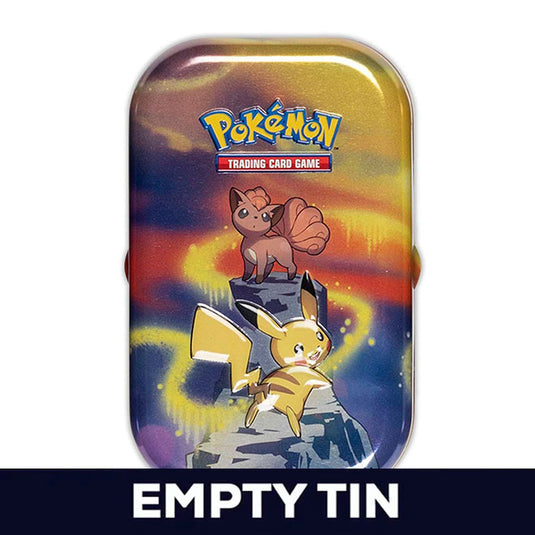 Pokemon - Kanto Power Tin - Pikachu & Vulpix (Empty)