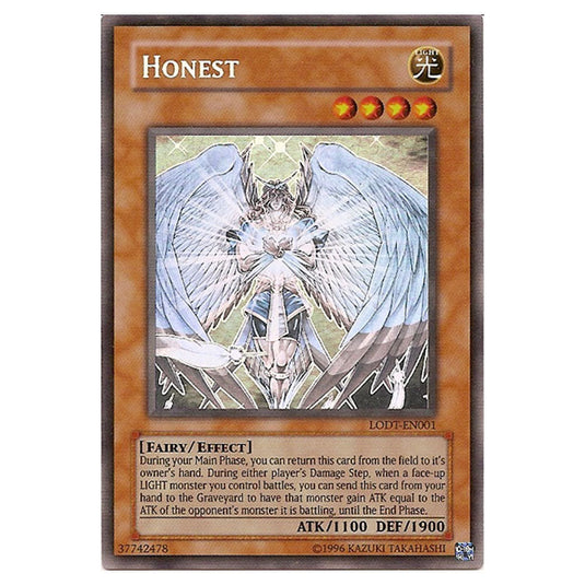 Honest LODT-EN001a card from the Yu-Gi-Oh! set Light of Destruction