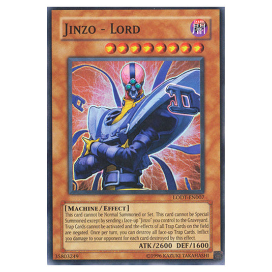 jinzo yugioh card value Yu-Gi-Oh! - Light of Destruction - Jinzo