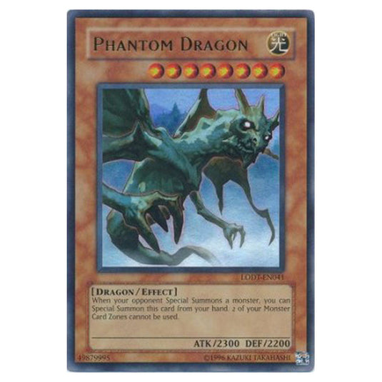 Phantom Dragon LODT-EN041 card from the Yu-Gi-Oh! set Light of Destruction