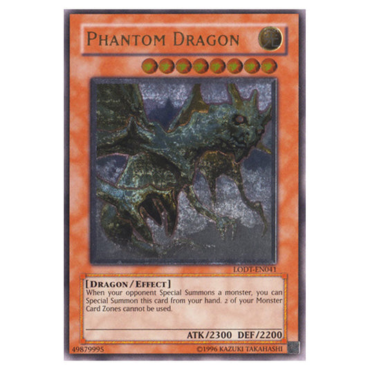 Phantom Dragon LODT-EN041a card from the Yu-Gi-Oh! set Light of Destruction