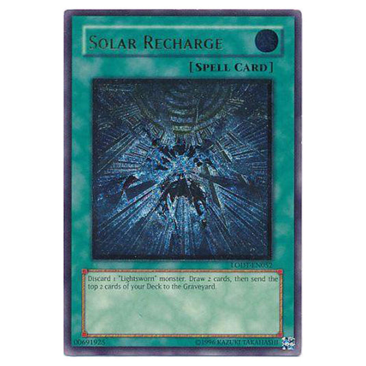 Solar Recharge LODT-EN052a card from the Yu-Gi-Oh! set Light of Destruction