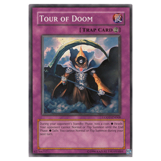 Tour of Doom LODT-EN068 card from the Yu-Gi-Oh! set Light of Destruction