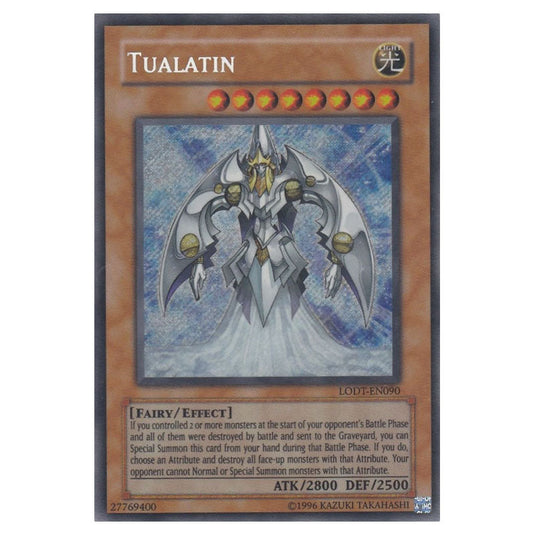 Tualatin LODT-EN090 card from the Yu-Gi-Oh! set Light of Destruction