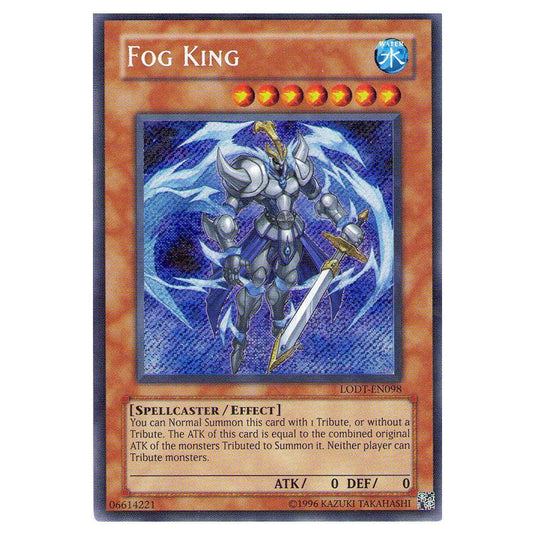 Fog King LODT-EN098 card from the Yu-Gi-Oh! set Light of Destruction