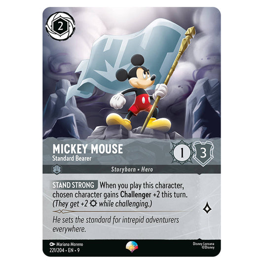 Lorcana - Fabled - Mickey Mouse - Standard Bearer (Epic)
