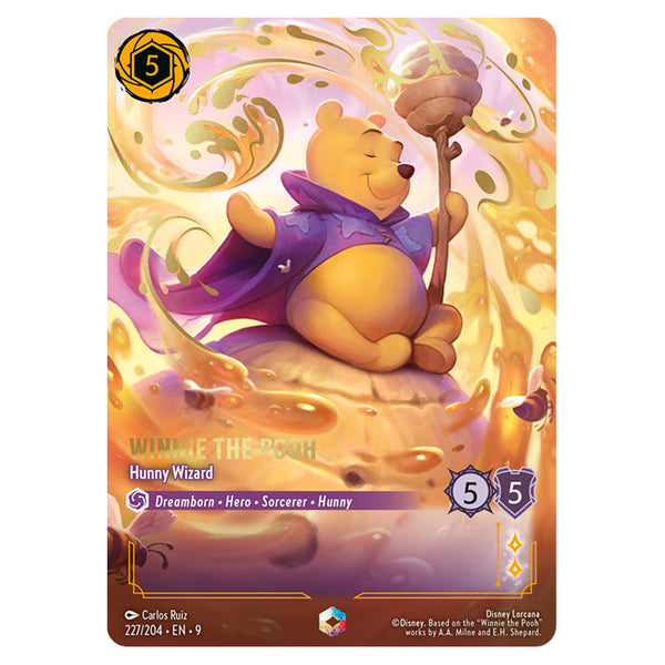 Lorcana - Fabled - Winnie the Pooh - Hunny Wizard (Enchanted) - 227/204
