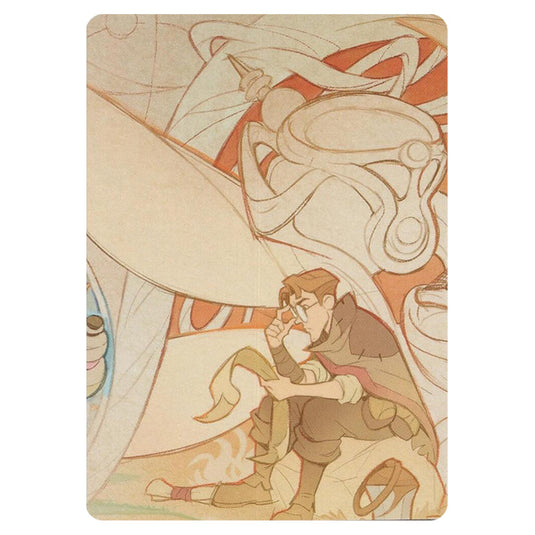 Puzzle Insert Top Centre 46267 card from the Lorcana set Wilds Unknown