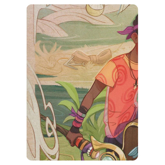 Puzzle Insert Middle Left 46269 card from the Lorcana set Wilds Unknown
