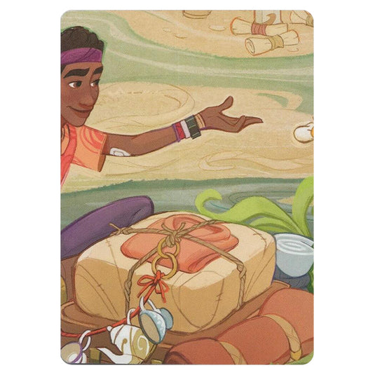 Puzzle Insert Middle Centre 46270 card from the Lorcana set Wilds Unknown