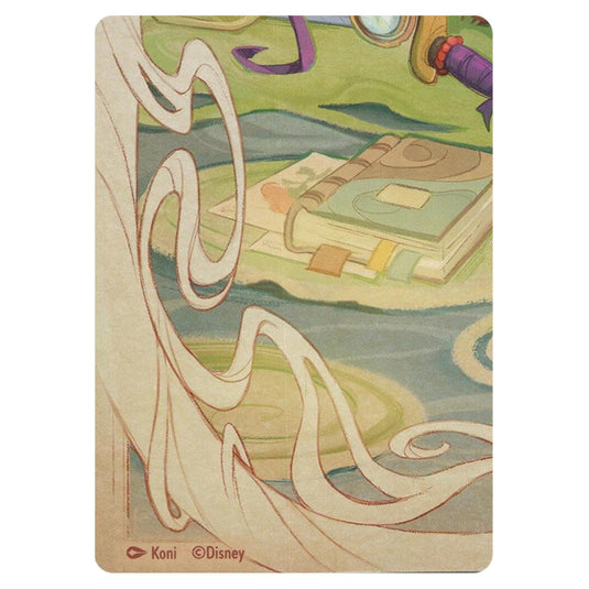 Puzzle Insert Bottom Left 46272 card from the Lorcana set Wilds Unknown