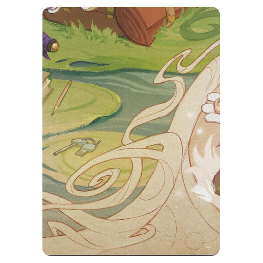 Puzzle Insert Bottom Centre 46273 card from the Lorcana set Wilds Unknown