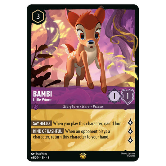 Lorcana - Reign of Jafar - Bambi - Little Prince (Legendary)
