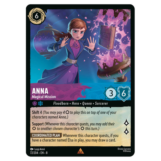 Lorcana - Reign of Jafar - Anna - Magical Mission (Rare)