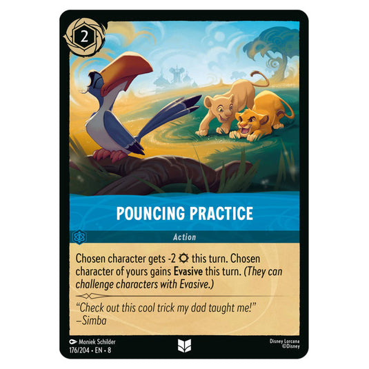Lorcana - Reign of Jafar - Pouncing Practice (Uncommon)