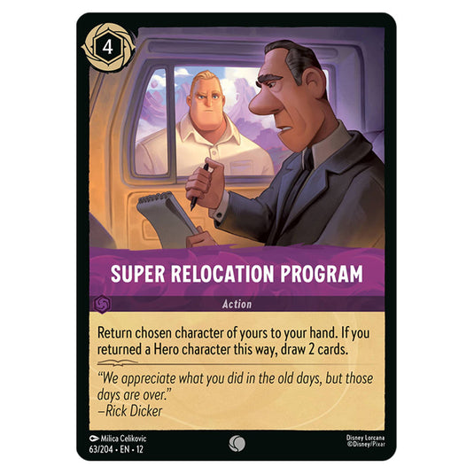 Lorcana - Wilds Unknown - Super Relocation Program (Common)