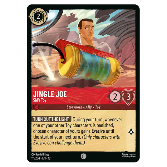 Jingle Joe - Sid's Toy 111/204 card from the Lorcana set Wilds Unknown