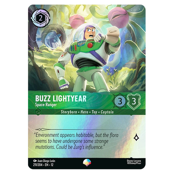Lorcana - Wilds Unknown - Buzz Lightyear - Space Ranger (Epic) - 211/2