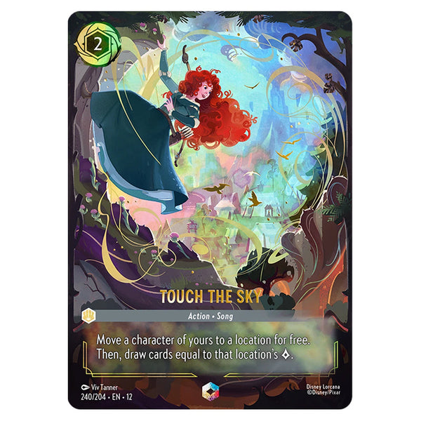 Lorcana - Wilds Unknown - Touch the Sky (Enchanted) - 240/204