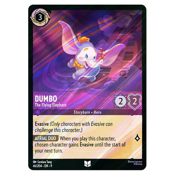 dumbo lorcana card Lorcana - Fabled - Dumbo - The Flying Elephant (Uncommon)