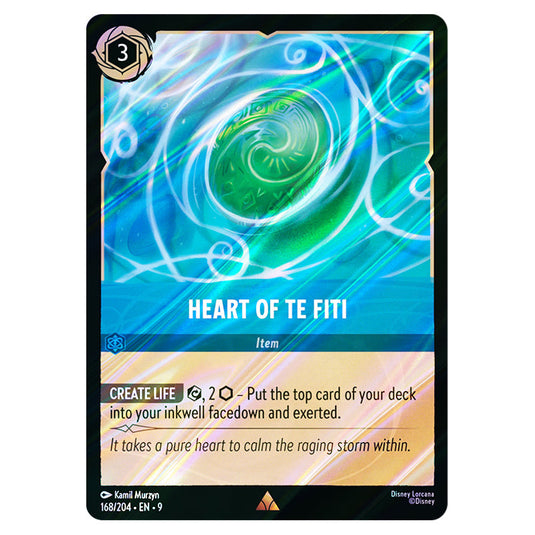 Lorcana - Fabled - Heart of Te Fiti (Rare)