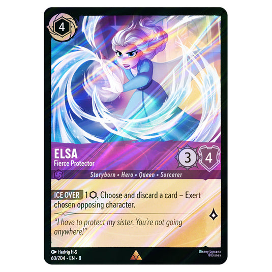 Elsa - Fierce Protector 60/204 card from the Lorcana set Reign of Jafar