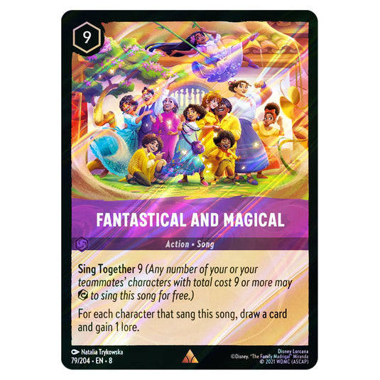 Fantastical and Magical 79/204 card from the Lorcana set Reign of Jafar