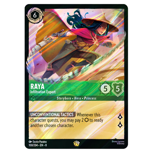 Lorcana - Reign of Jafar - Raya - Infiltration Expert (Legendary)