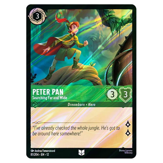 Lorcana - Wilds Unknown - Peter Pan