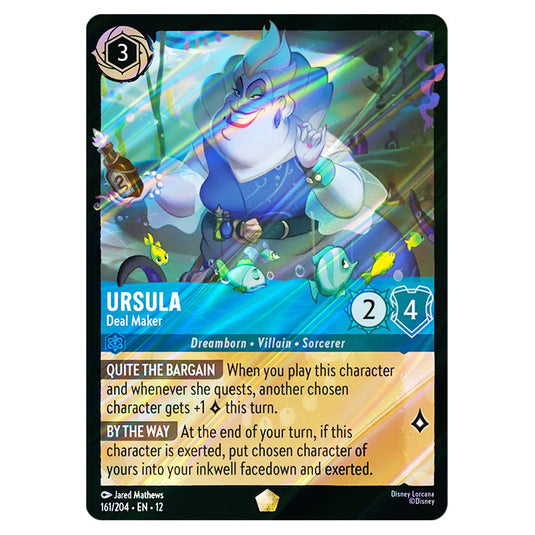 Lorcana - Wilds Unknown - Ursula - Deal Maker (Legendary)