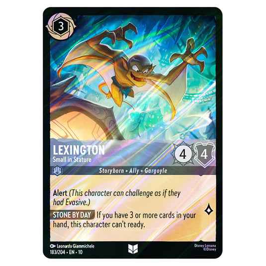 Lexington - Small in Stature 183/204 card from the Lorcana set Whispers in the Well