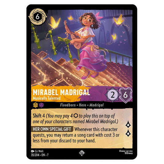 Lorcana - Archazia's Island - Mirabel Madrigal - Musically Talented (S Lorcana - Archazia's Island - Mirabel Madrigal - Musically Talented (S