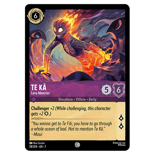 Lorcana - Archazia's Island - Te Ka - Lava Monster (Common)