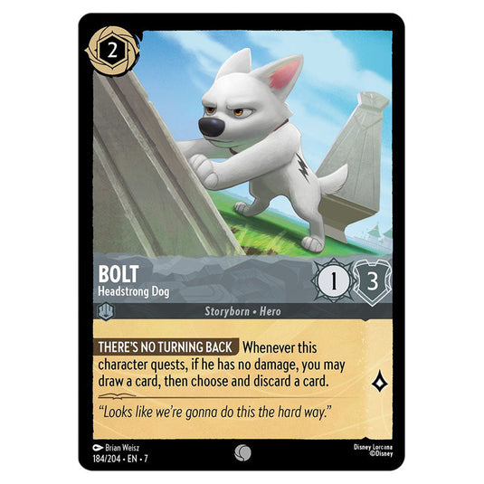 bolt lorcana card How Dual-Ink Cards Work In Disney 3 Willpower 10 Most Wanted Disney Lorcana