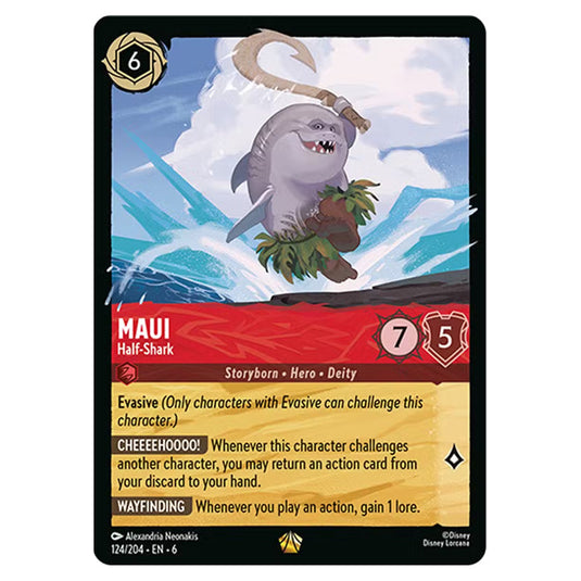 Lorcana - Azurite Sea - Maui - Half-Shark (Legendary)