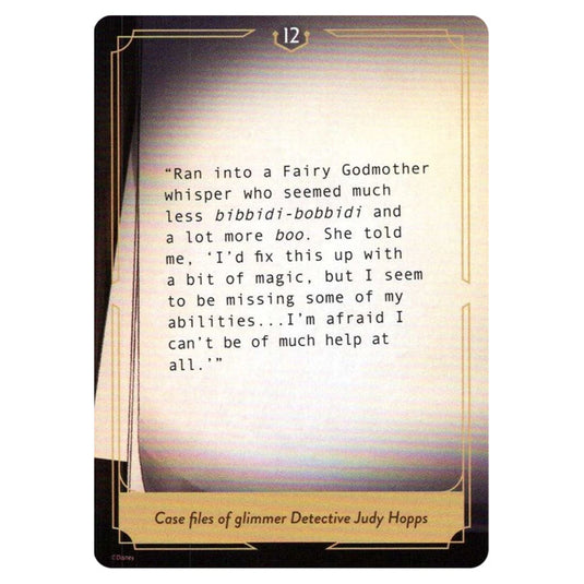 Transcript #012 T012 card from the Lorcana set Whispers in the Well