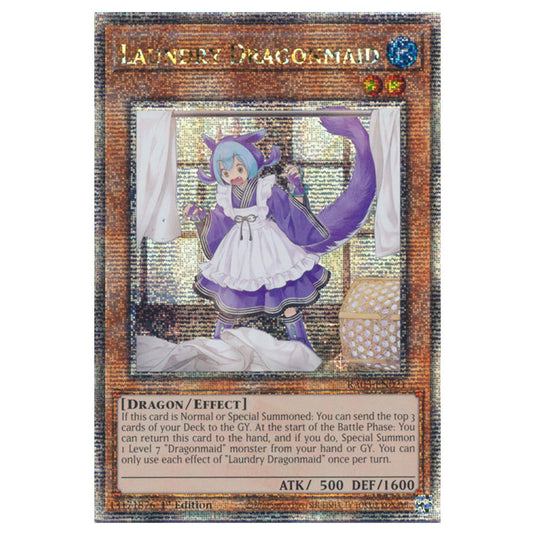 Yu-Gi-Oh! - Quarter Century Bonanza - Laundry Dragonmaid (Quarter Century Secret Rare) RA03-EN021