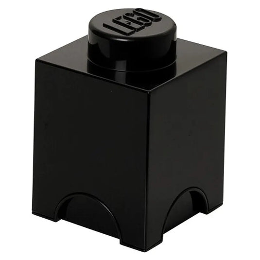 Lego - 1 Stud Storage Brick - Black