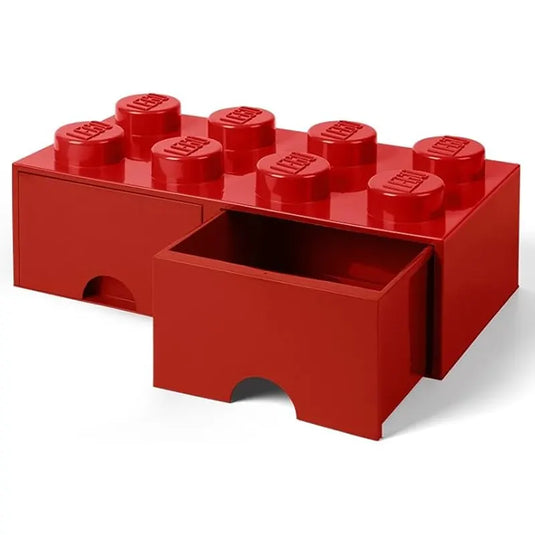 Lego - 8 Stud Brick Drawer - Red